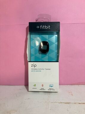 fitbit Zip Wireless Activity Tracker - Black with Teal Insert